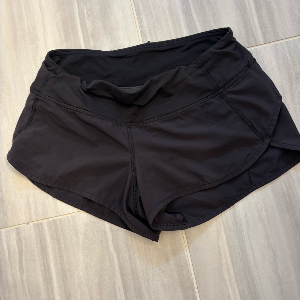 Lululemon black shorts